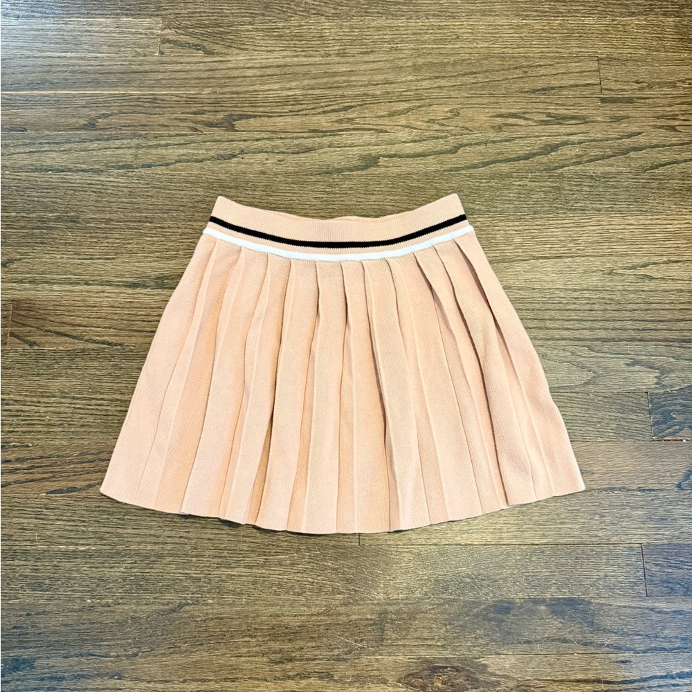 Knit Pleated Skirt